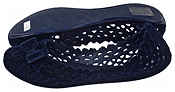 Mel by Melissa Jujube Blue Flocked