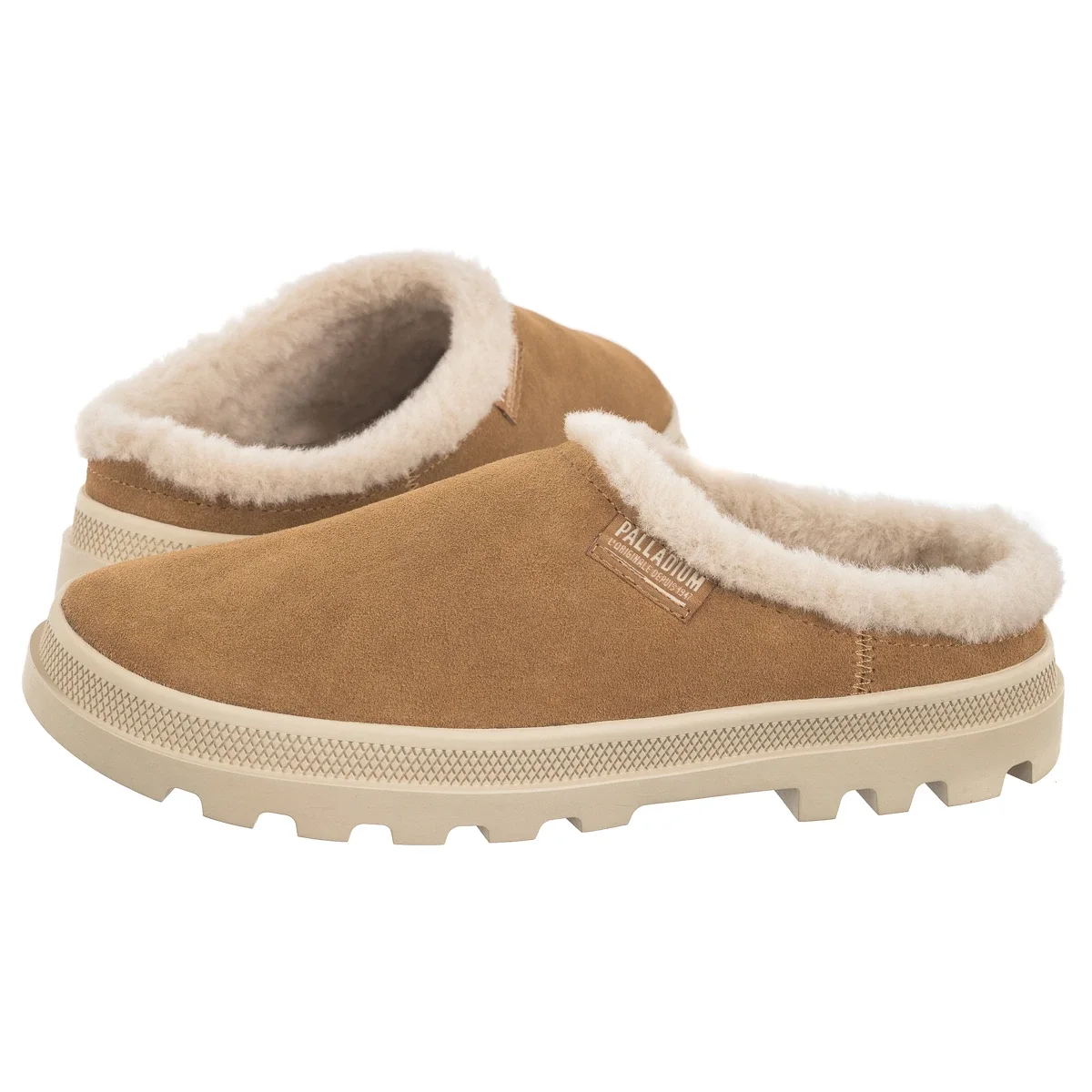 Kapcie Palladium Palladune Mule Warm Dear Brown 74337-252-M