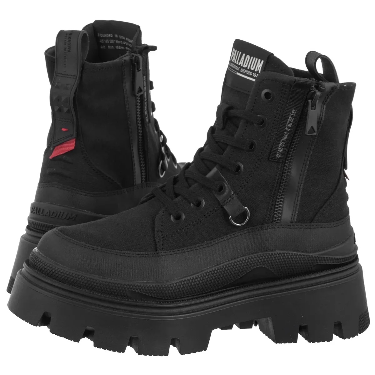 Trapery Palladium Pallasquad Zip Tx Black 99532-008-M w ButSklep.pl