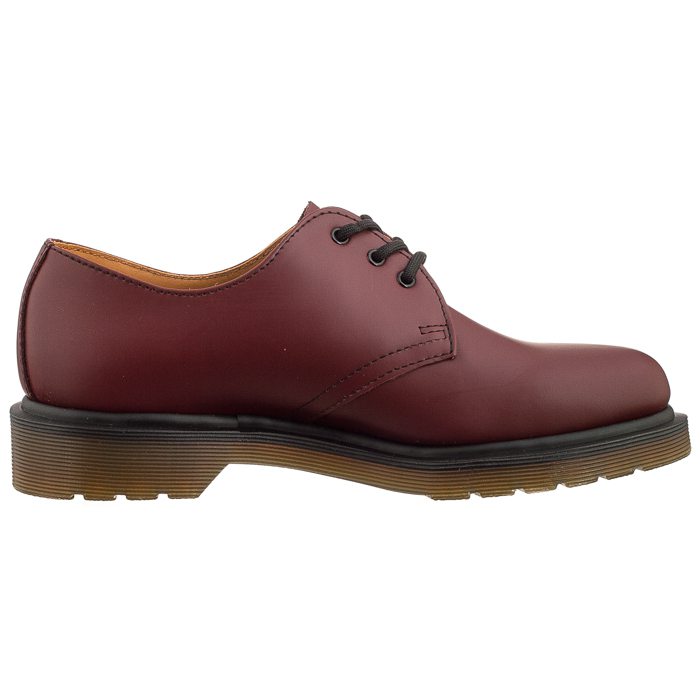 Półbuty Dr. Martens 1461 PW Cherry Red Smooth 10078602 w ButSklep.pl