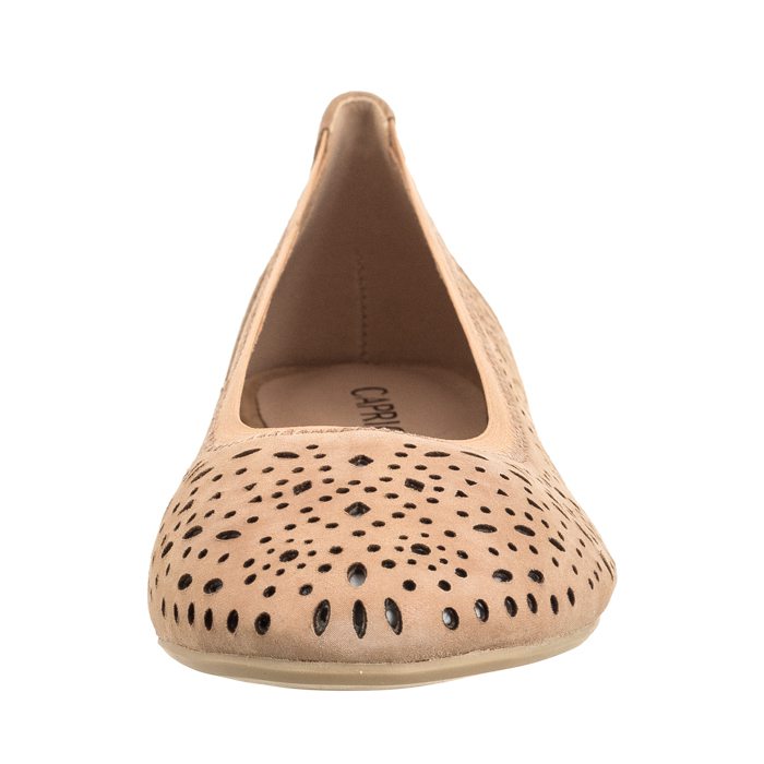 Caprce 9-22172-20 Damen Ballerna, Applkatonen Sorgen Für Optsches