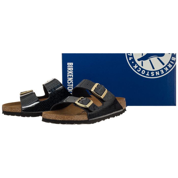 Klapki Birkenstock Arizona BS Magic Snake Black 1009125 w ButSklep.pl