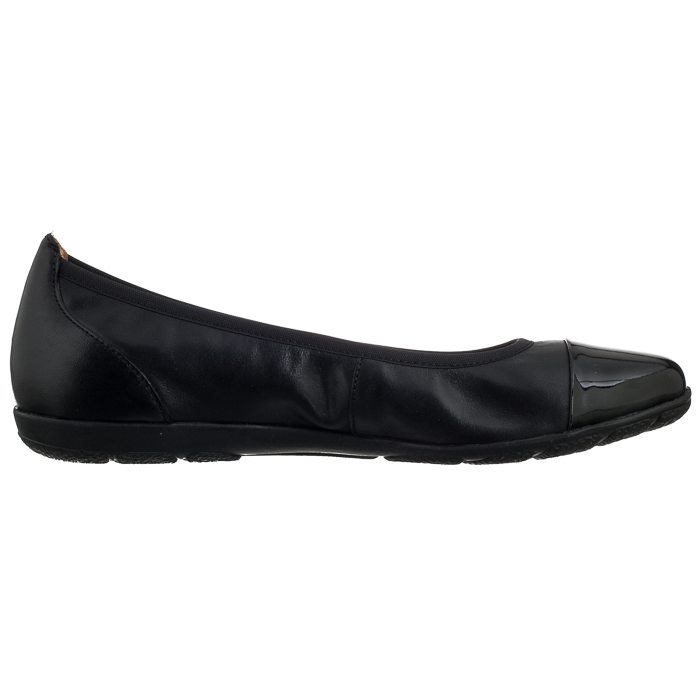 Scarpe Ballerine CAPRICE 9-9-22102-20 | Larghezza G | Tacco 1.5 Cm | Pelle Vera | Plantare Estraibile | Comode Ed Eleganti