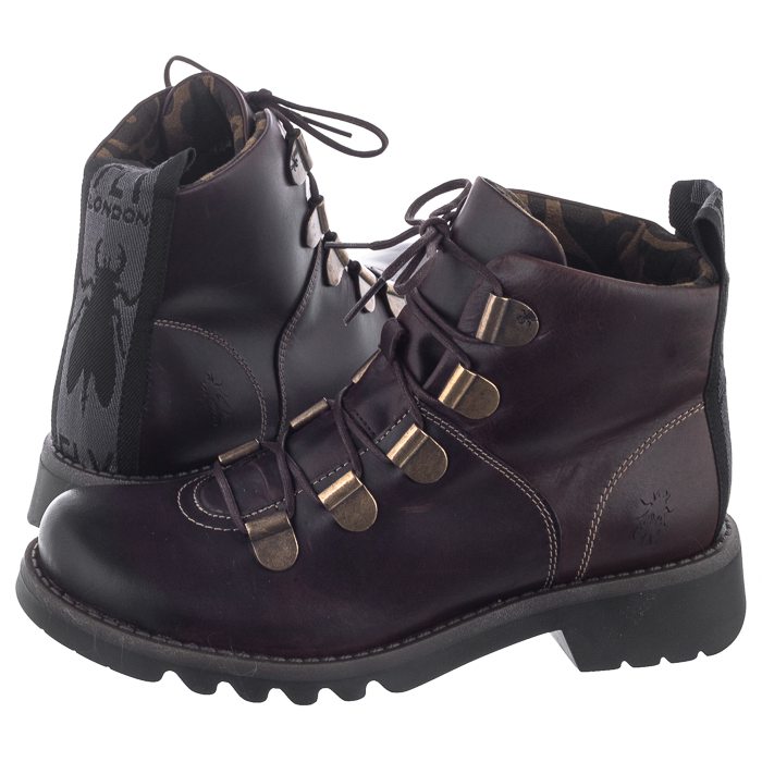 Trzewiki FLY London Roji Rug Dk.Brown 