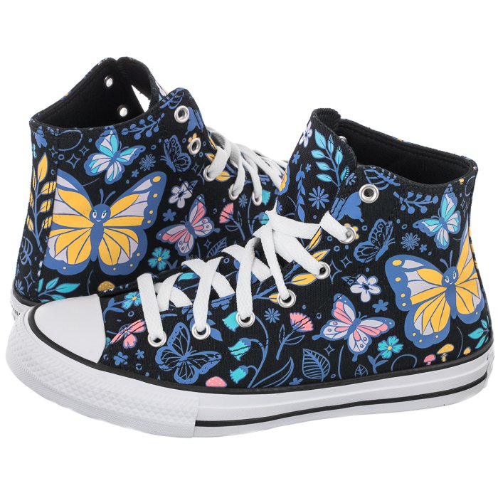 Trampki Converse CT All Star Hi Black/Bleached Cya 670711C w ButSklep.pl