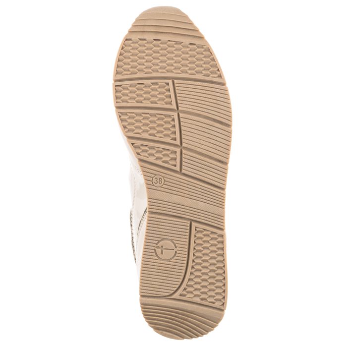 Tamaris Sneakers Basse Donna – Pelle Bianca – Comode E Alla Moda