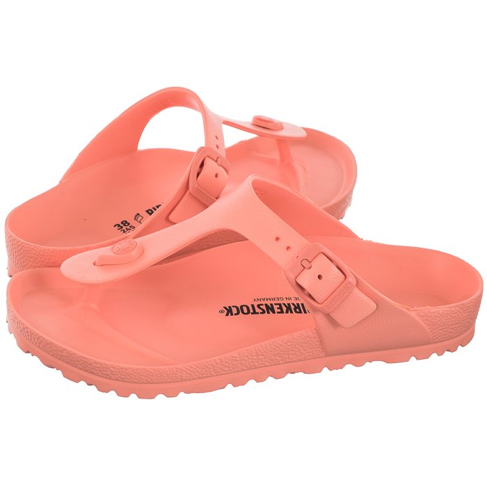 birkenstock gizeh coral peach