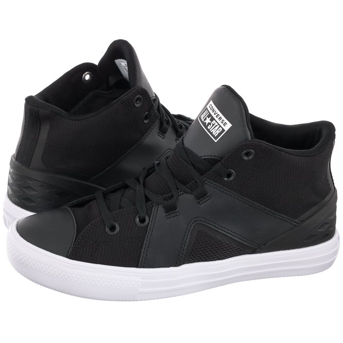 Trampki Converse CT All Star Flux Ultra Mid Black/Black/White A01169C w ...