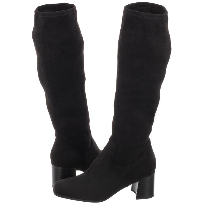 Kozaki Caprice Czarne 9-25515-29 044 Black Stretch w ButSklep.pl