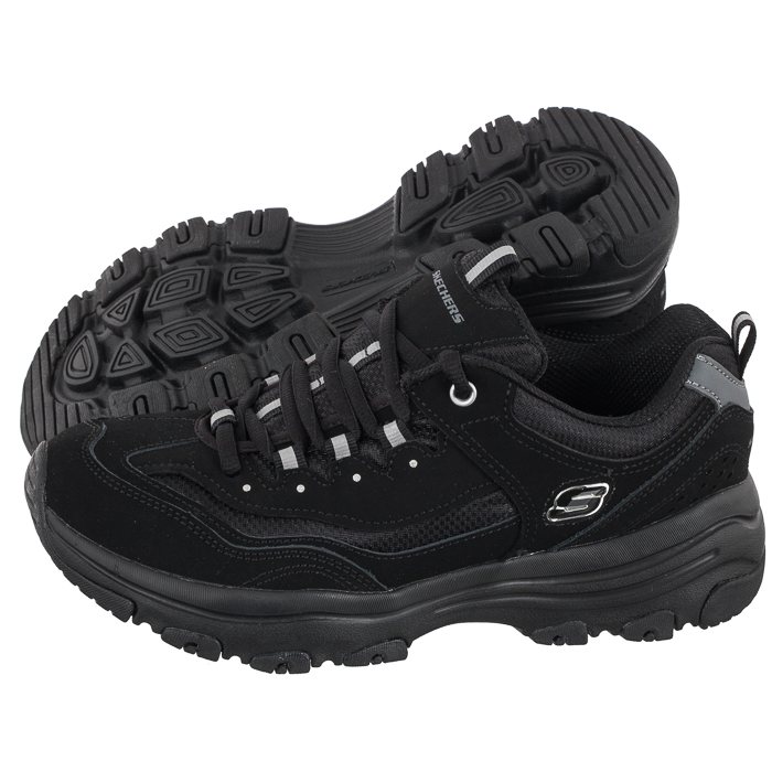 skechers womens i conik trainers black black