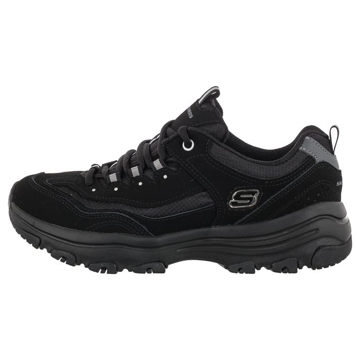 skechers womens i conik trainers black black