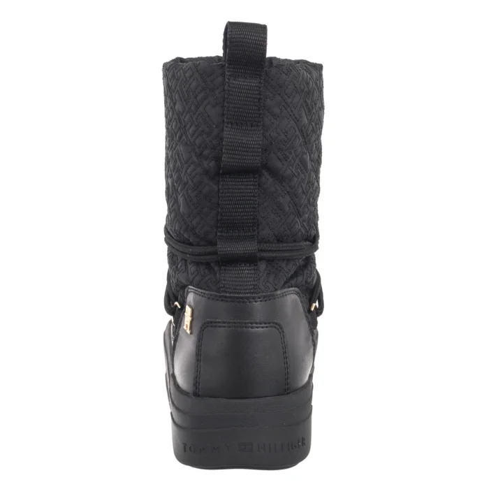 Śniegowce Tommy Hilfiger Lace-Up Monogram Snowboot Black FW0FW08430 BDS – zdjęcie 5