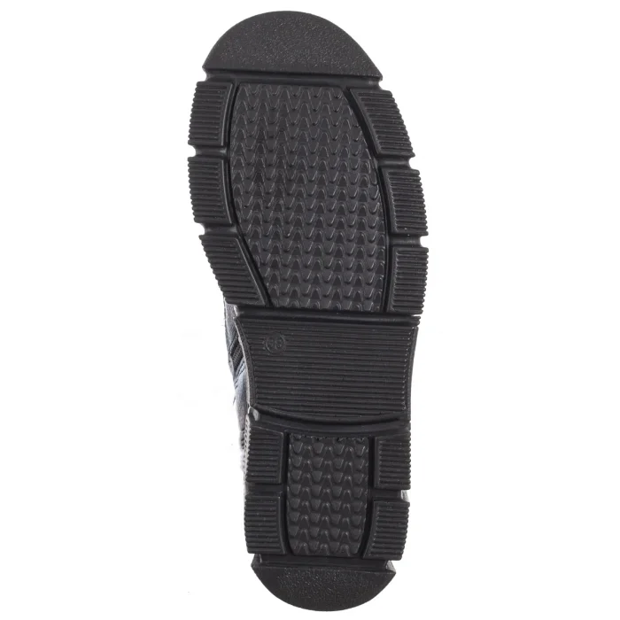 Botki Maciejka Czarne+Białe 06638-01/00-8  – zdjęcie 7