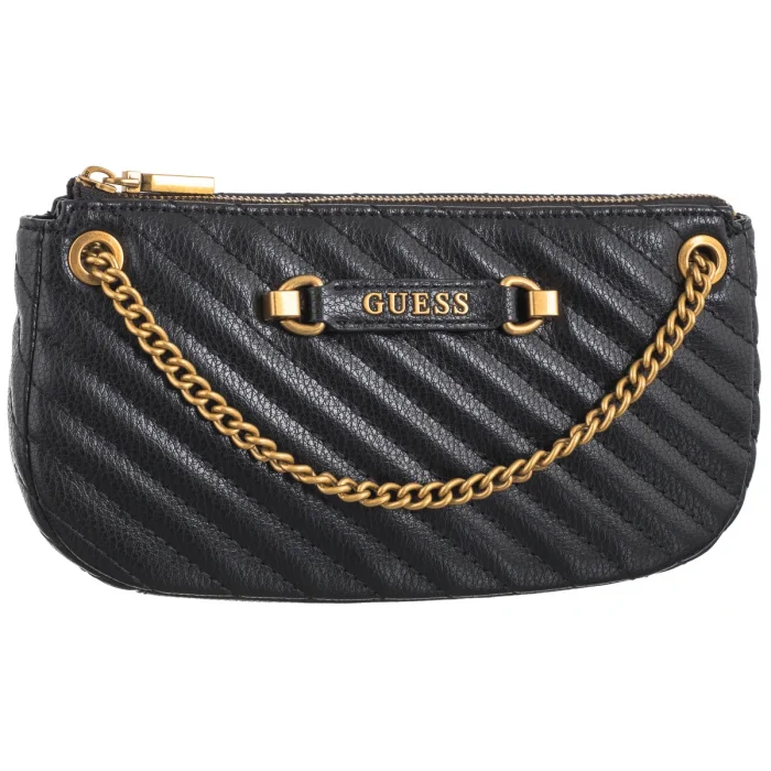 Torebka Guess Sela Mini Convertible Xbody Top Zip HWQB94 95720 Black – zdjęcie 1