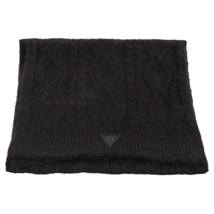 Szalik Guess Scarf 30x180 AW5212POL03 Black – zdjęcie 3