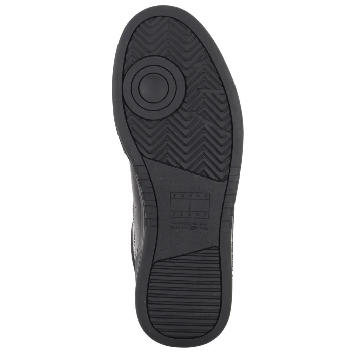 Sneakersy Tommy Hilfiger Tjm Cupsole Leather Ess Black EM0EM01443 BDS – zdjęcie 7