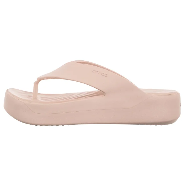 Japonki Crocs Getaway Platform Flip Quartz 209410-6UR – zdjęcie 2