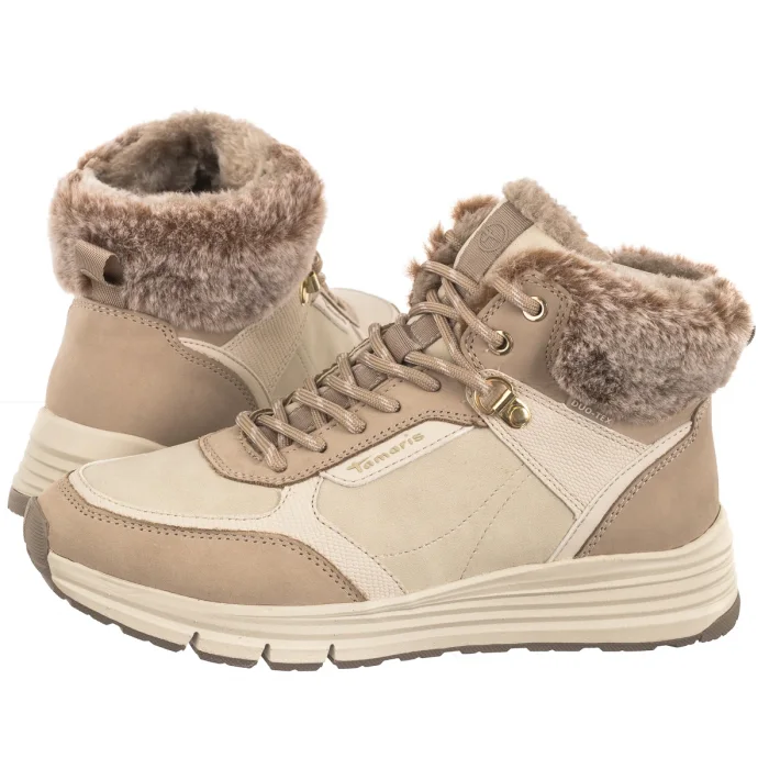 Buty Tamaris Beżowe 1-26251-43 418 Ivory – zdjęcie 1