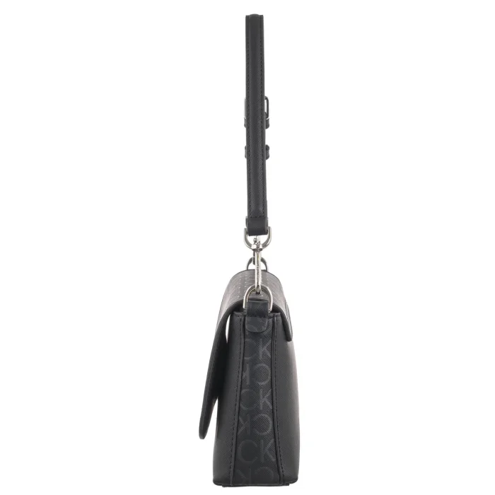 Torebka Calvin Klein CK Must Conv Shoulder Bag Mono Black Monogram K60K612903 0GM – zdjęcie 4