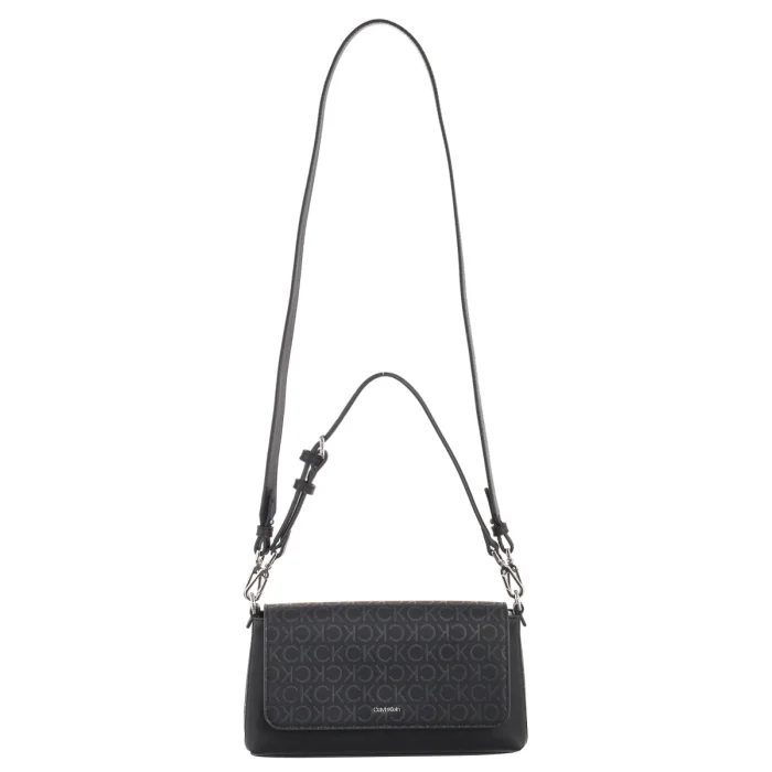 Torebka Calvin Klein CK Must Conv Shoulder Bag Mono Black Monogram K60K612903 0GM – zdjęcie 6