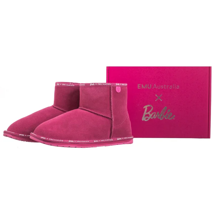 Buty EMU Australia Barbie Wallaby Mini Barbie Pink K13153 – zdjęcie 8