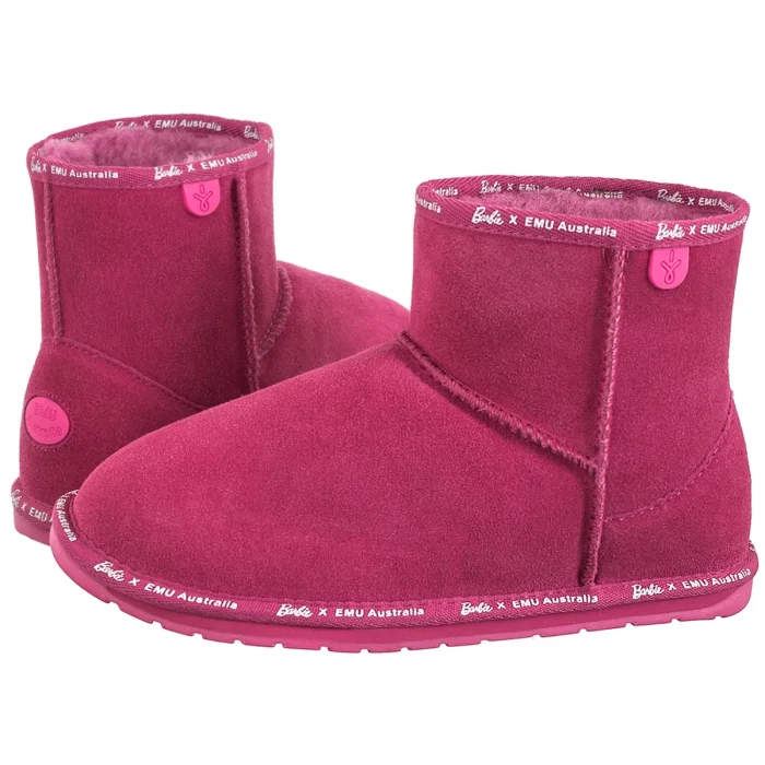 Buty EMU Australia Barbie Wallaby Mini Barbie Pink K13153 – zdjęcie 1