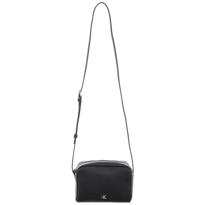 Torebka Listonoszka Calvin Klein Rib Camera Bag18 PU Black K60K612736 BEH – zdjęcie 6