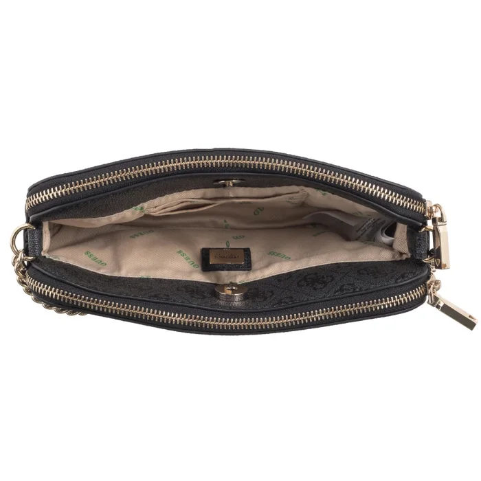 Torebka Listonoszka Guess Eco Erica Status Crossbody HWESG9 51012 Coal Logo – zdjęcie 5