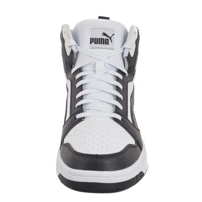 Buty sportowe Puma Rebound v6 Puma White-Puma Black-Gray 392326-01 – zdjęcie 4