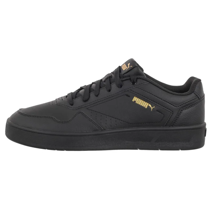Sneakersy Puma Court Classic Puma Black-Puma Gold 395018-02 – zdjęcie 2