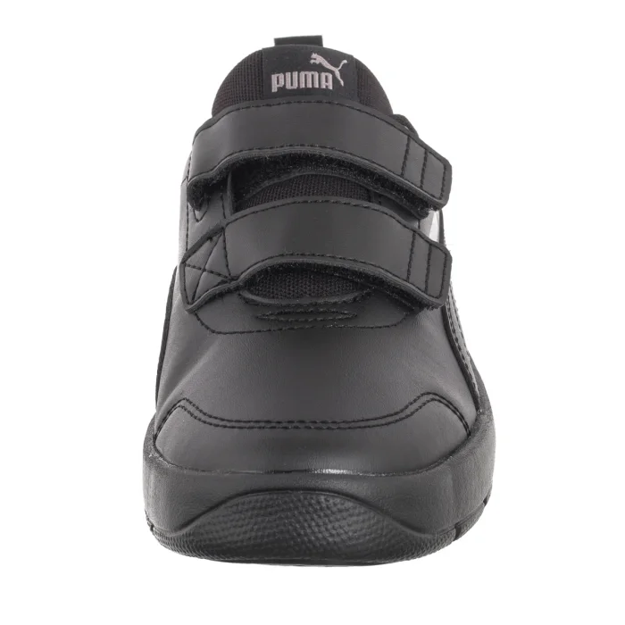 Buty Sportowe Puma Courtflex V3 V Ps Puma Black-Black/Cast Iron 397642-01 – zdjęcie 4