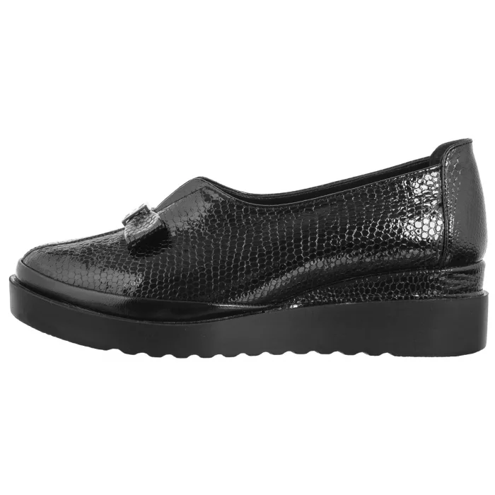 Mokasyny Venezia Czarne B011CRBLOBM043 – zdjęcie 2
