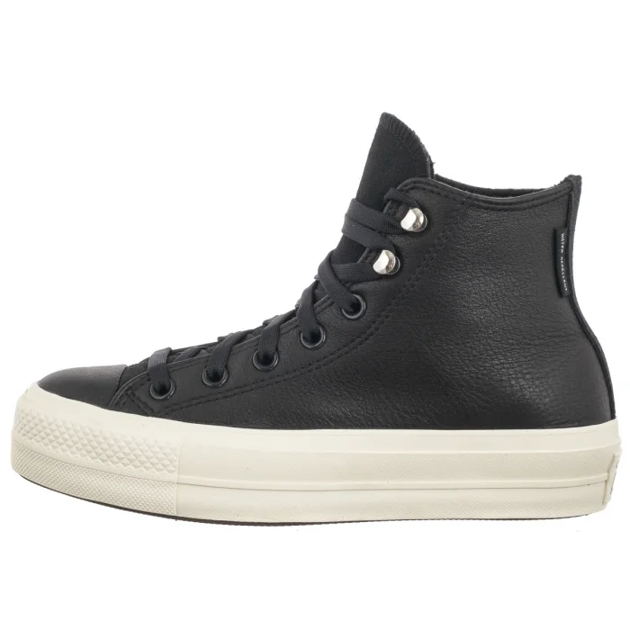 Sneakersy Converse CTAS Lift Hi Black/Black/Egret A08312C – zdjęcie 2