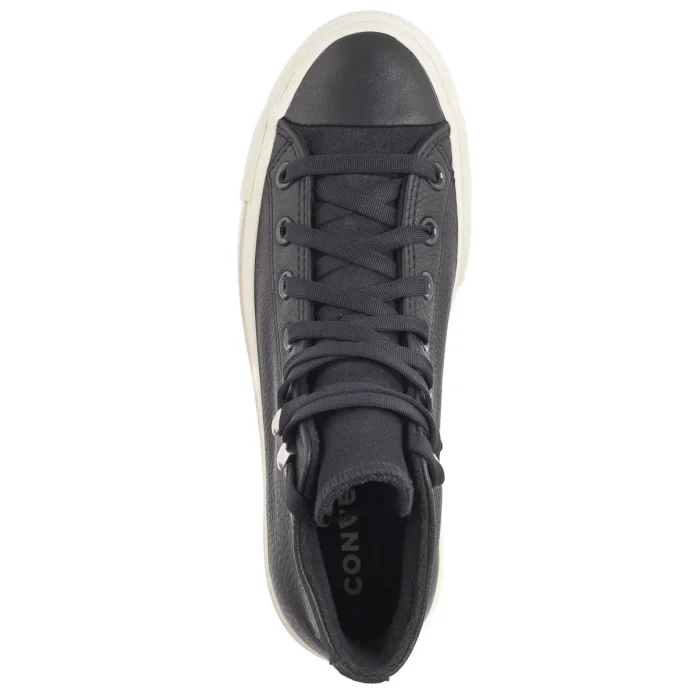 Sneakersy Converse CTAS Lift Hi Black/Black/Egret A08312C – zdjęcie 6