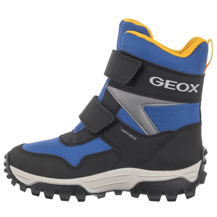 Śniegowce Geox J Himalaya B.B Abx E - Nyl+Dbk Royal/Black J46FRE 0FU50 C0042 – zdjęcie 2