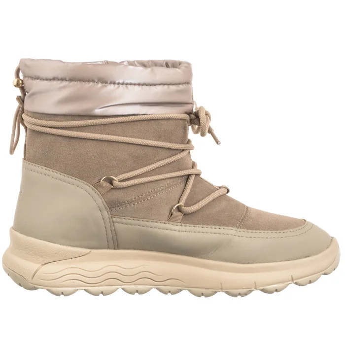 Botki  Geox D Spherica 4x4 B Abx A - Na+Su Lt Taupe D4626A 08522 C6738 – zdjęcie 3
