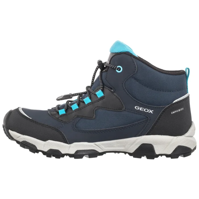 Trzewiki Geox J Magnetar B.B Abx C - Dbk+Nyl Navy/Lt Blue J463ZC 050FU C0693 – zdjęcie 2