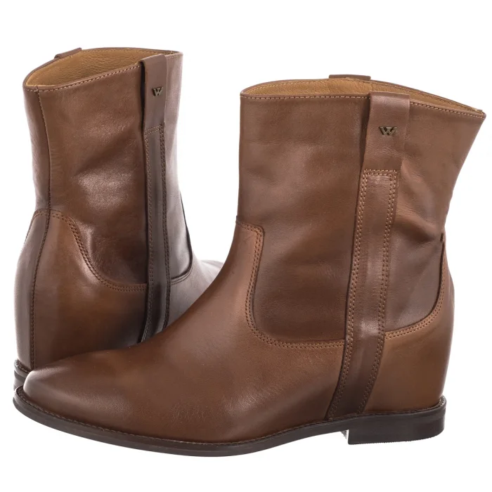 Botki Wojas Brązowe 55262-52 – zdjęcie 1