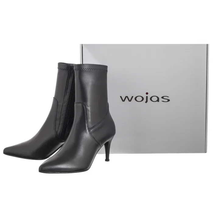 Botki Wojas Czarne 55017-51 – zdjęcie 8