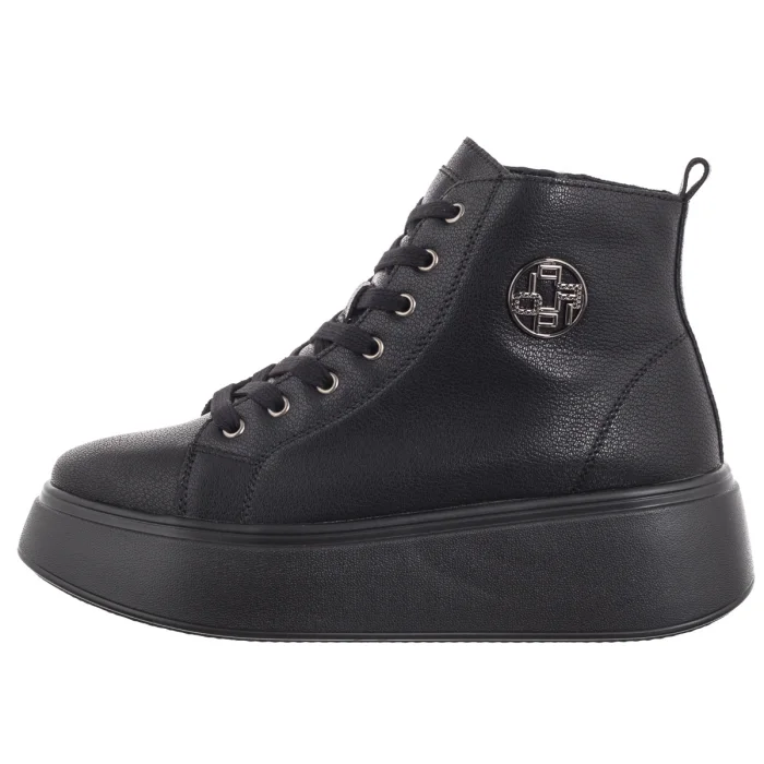 Botki Filippo Czarne DBT6338/25 BK – zdjęcie 2