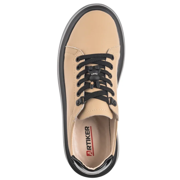 Sneakersy Artiker Beżowe 55C0406 – zdjęcie 6