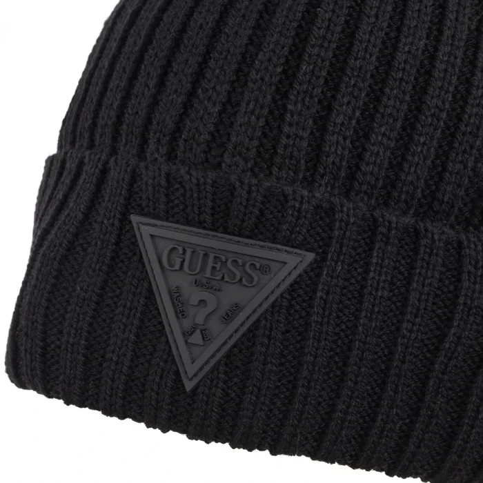 Czapka Guess Mito Beanie AM9460 WOL01-BLA – zdjęcie 3
