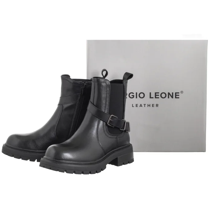 Bikery Sergio Leone Czarne TR 719-S – zdjęcie 8