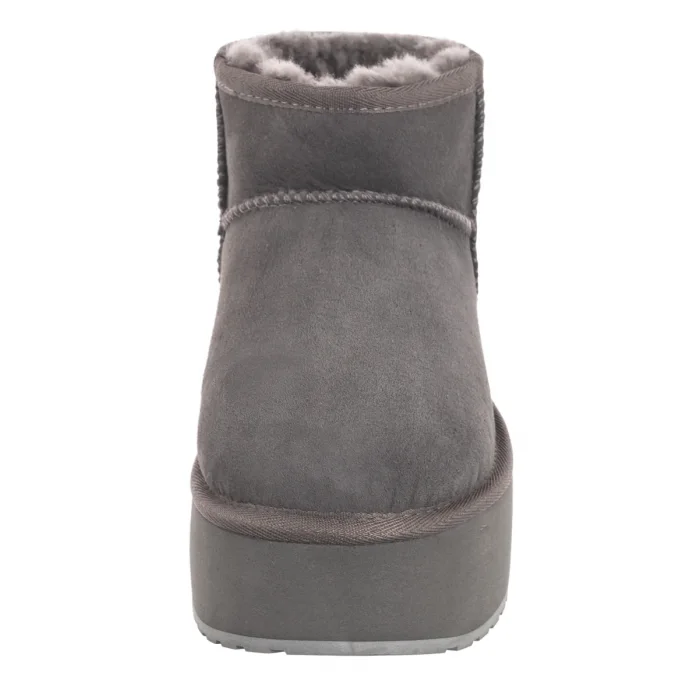 Buty EMU Australia Stinger Micro Flatform Charcoal W13082 – zdjęcie 4
