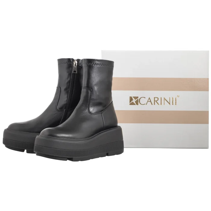 Botki Carinii Czarne B9781__-E50-000-000-G36 – zdjęcie 8