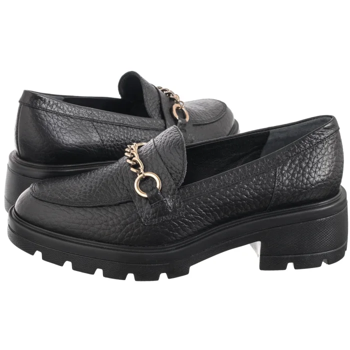 Loafersy Ryłko Czarne 3ZR43_A_ _1RJ – zdjęcie 1