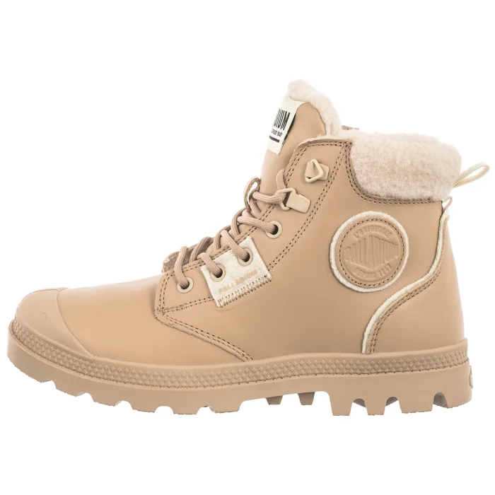 Trzewiki Palladium Pampa Hi Snow Warm Beige Tan 94380-235-M  – zdjęcie 2