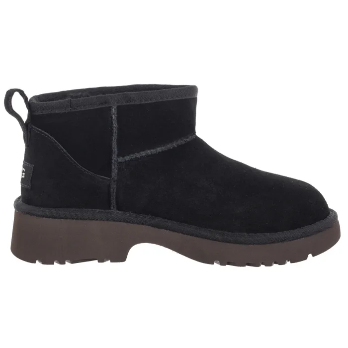 Śniegowce UGG Kids Classic Ultra Mini New Heights 1157732K BLK – zdjęcie 3