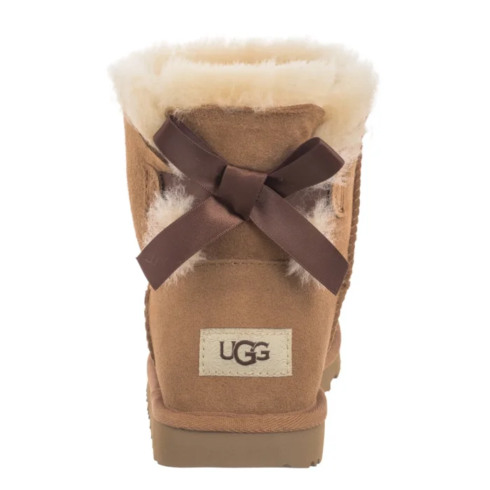 Kozaki UGG K Mini Bailey Bow II 1017397K CHE – zdjęcie 5