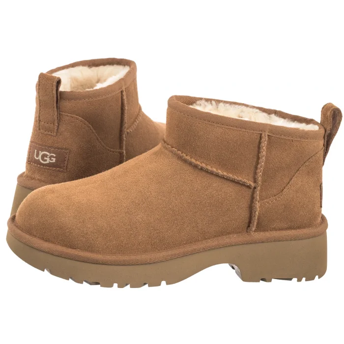 Śniegowce UGG Kids Classic Ultra Mini New Heights 1157732K CHE – zdjęcie 1